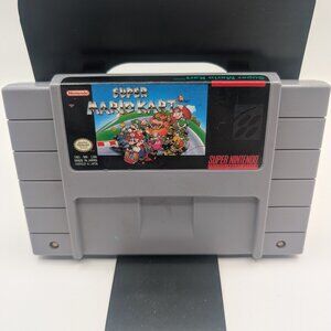 Super Mario Kart - Super Nintendo SNES -Tested